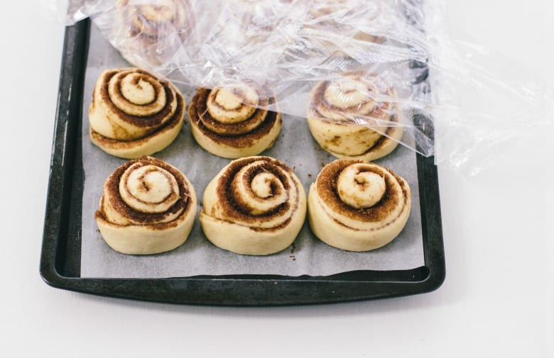 brioche cinnamon rolls with brown butter frosting | wit & delight