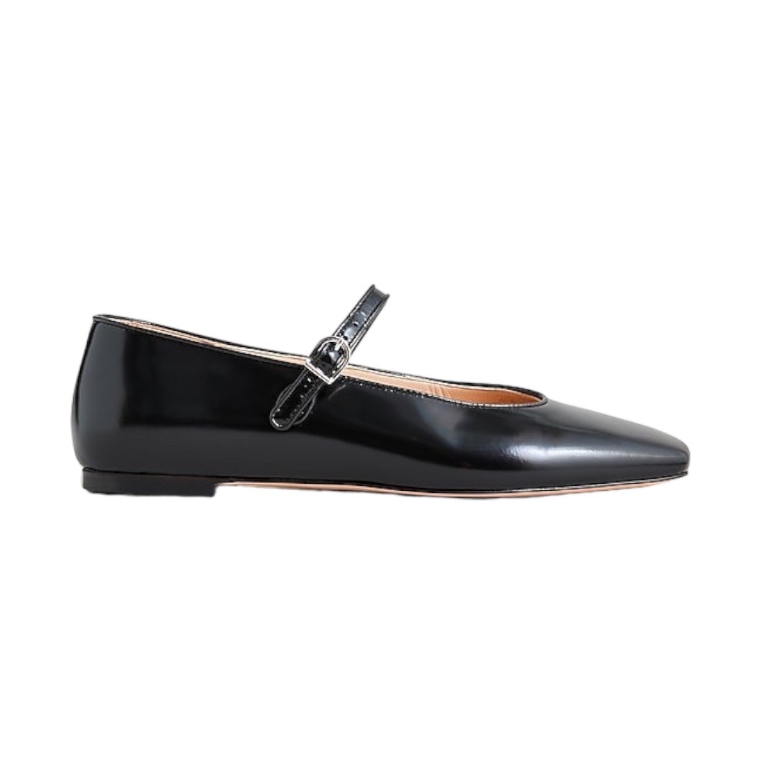 J.Crew fall 2023 black Anya Mary Jane flats